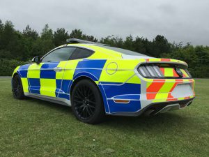 ford mustang gt british police 1